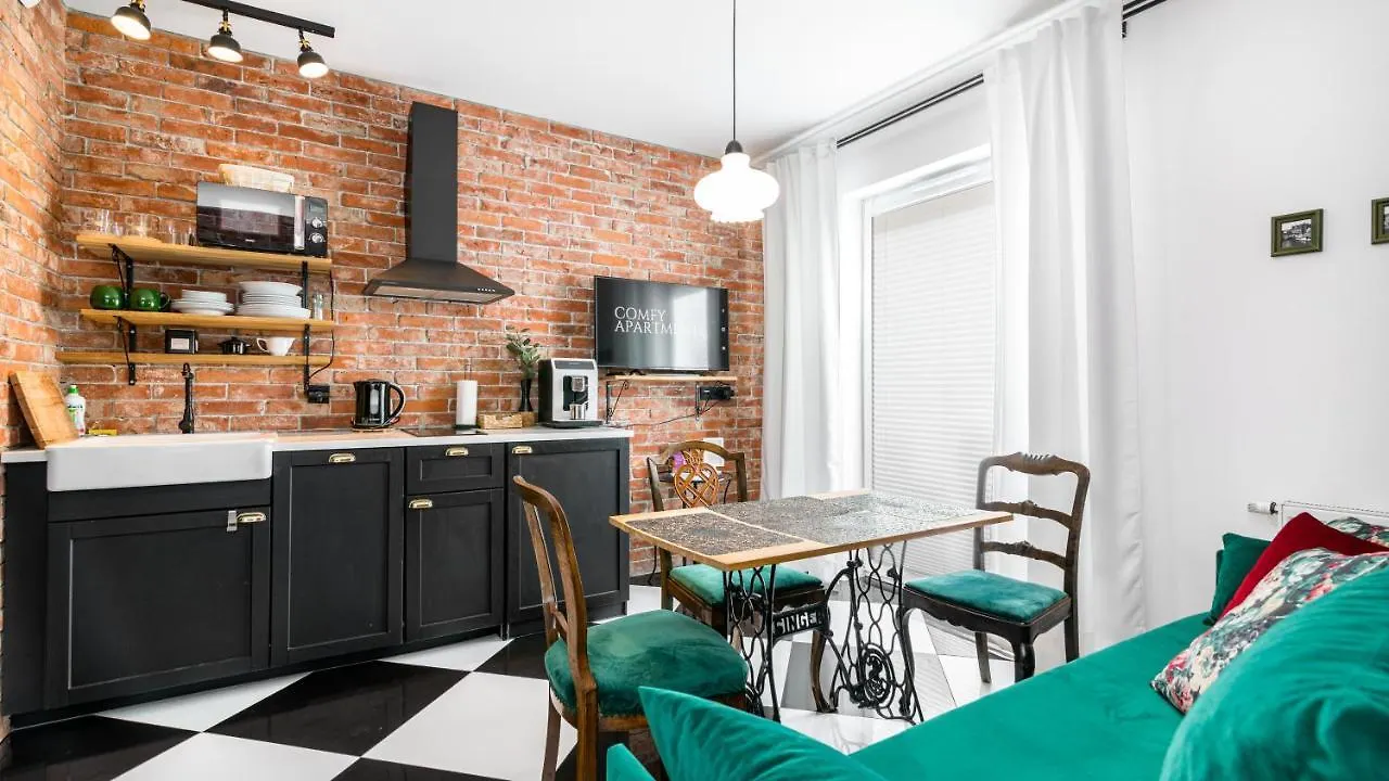 Comfy Apartments - Stare Miasto Z Ogrodem Gdansk